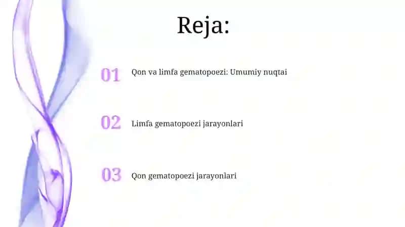 Qon va limfa gemopoezi 2