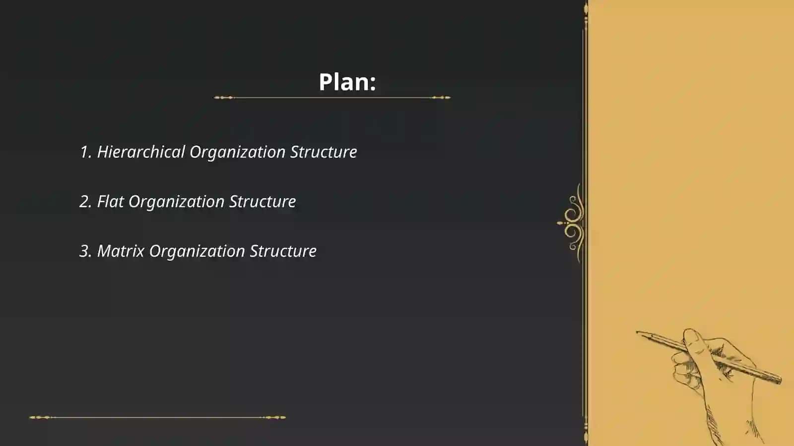 Types of organization and people 2