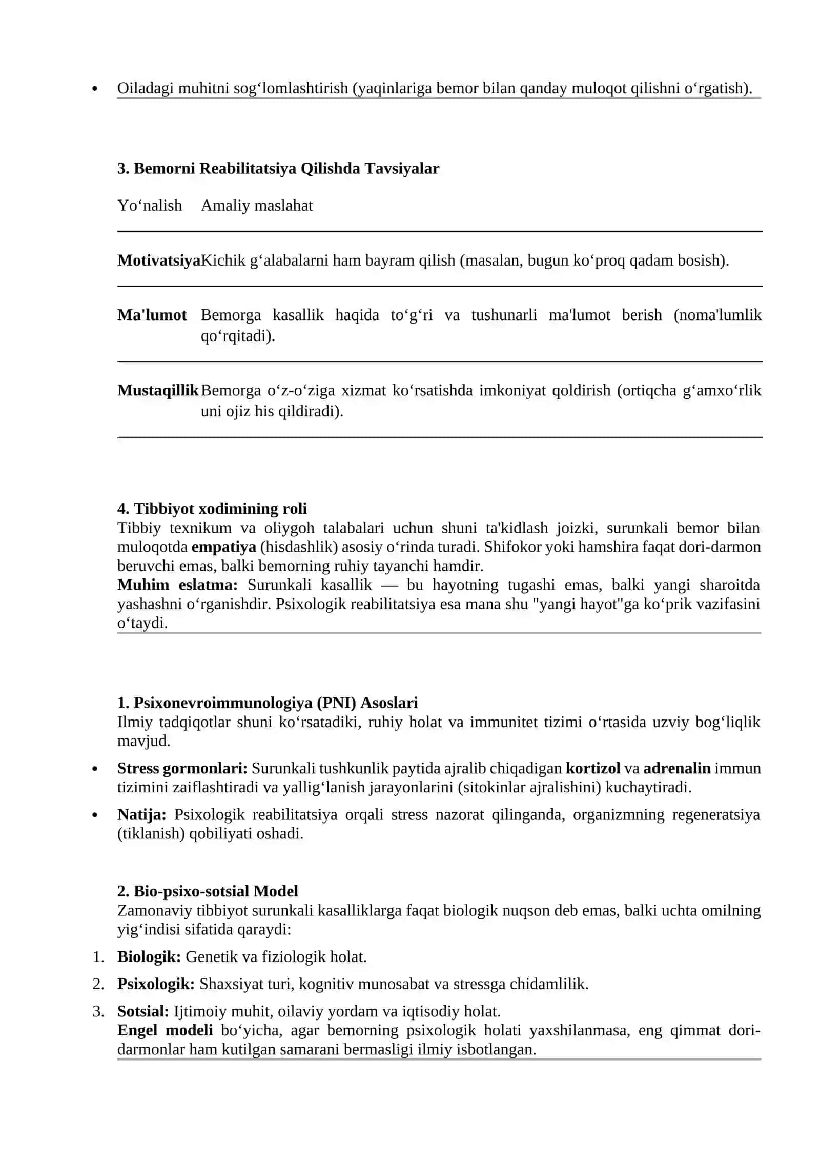 Psixologik reabilitatsiya 2