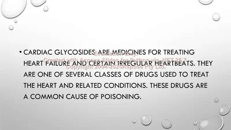 Cardiac glycosides 2