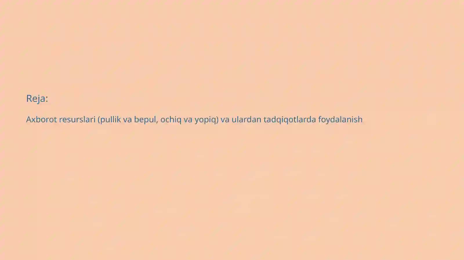Biznesni tadqiq etish usullari 2
