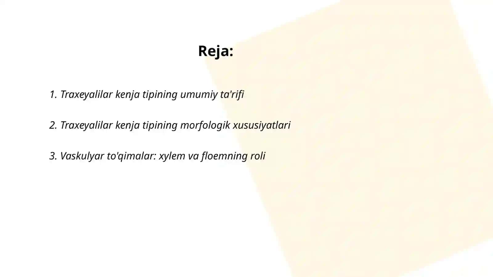 Traxeyalilar kenja tipi 2