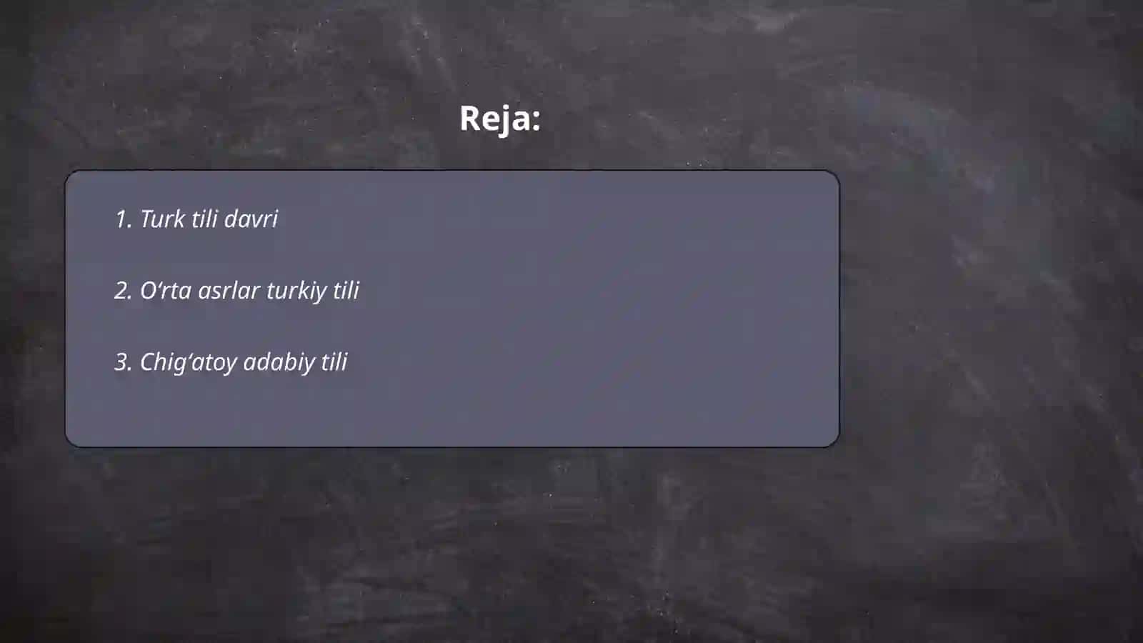 Hozirgi o'zbek adabiy tilining tarixiy ildizlari 2