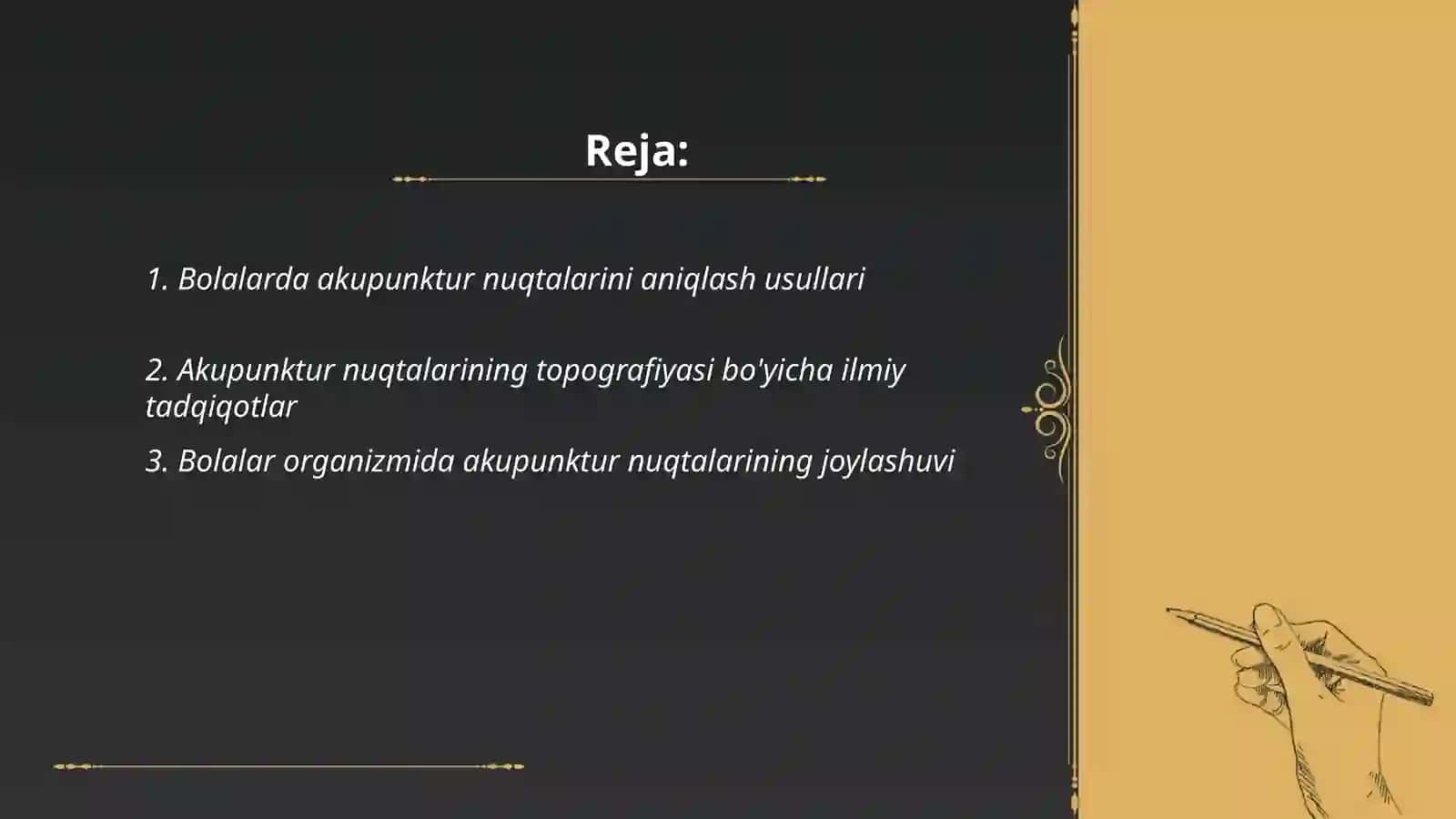Bolalarda akupunktur nuqtalar topografiyasi 2