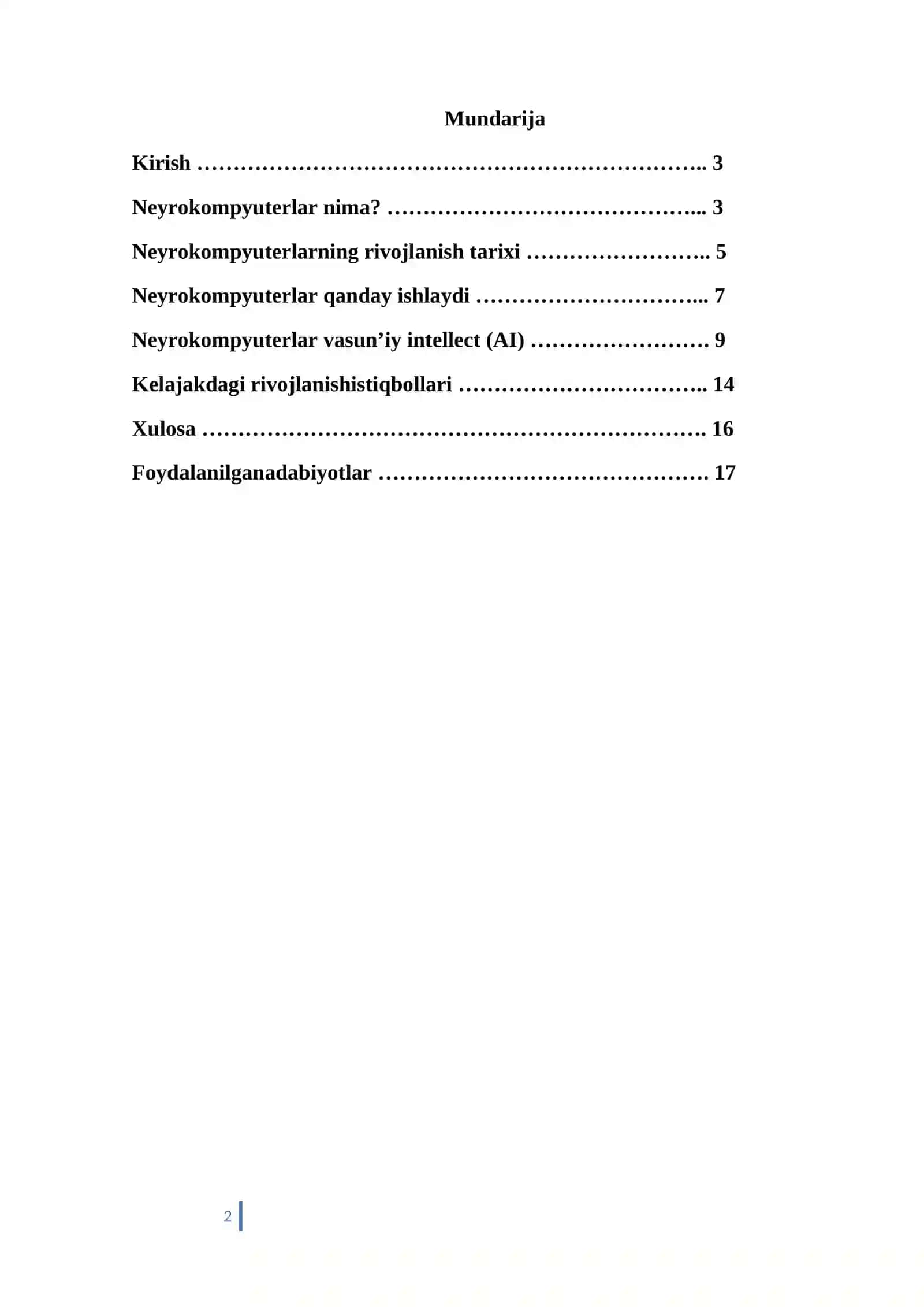 Neyrokompyuterlar 2