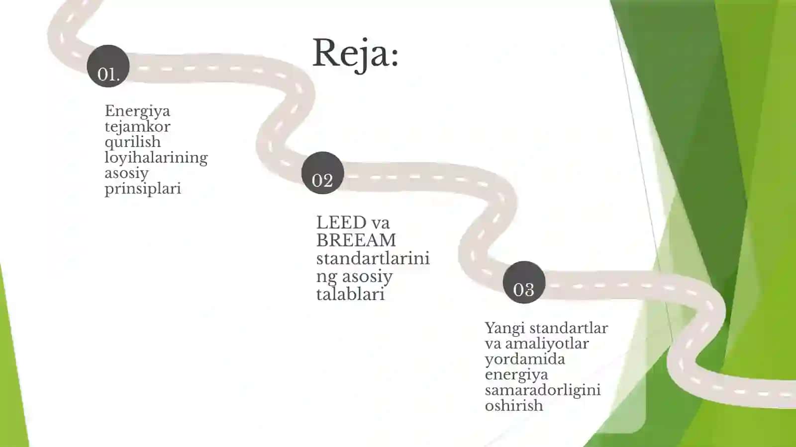 Energiya Tejamkor Qurilish Loyihalari 2