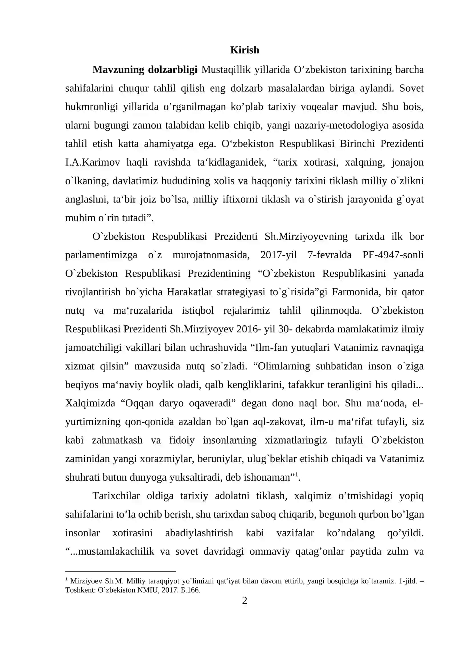 Mustabid sovet tuzumining O'zbekistondagi qatag'onlik siyosati 2