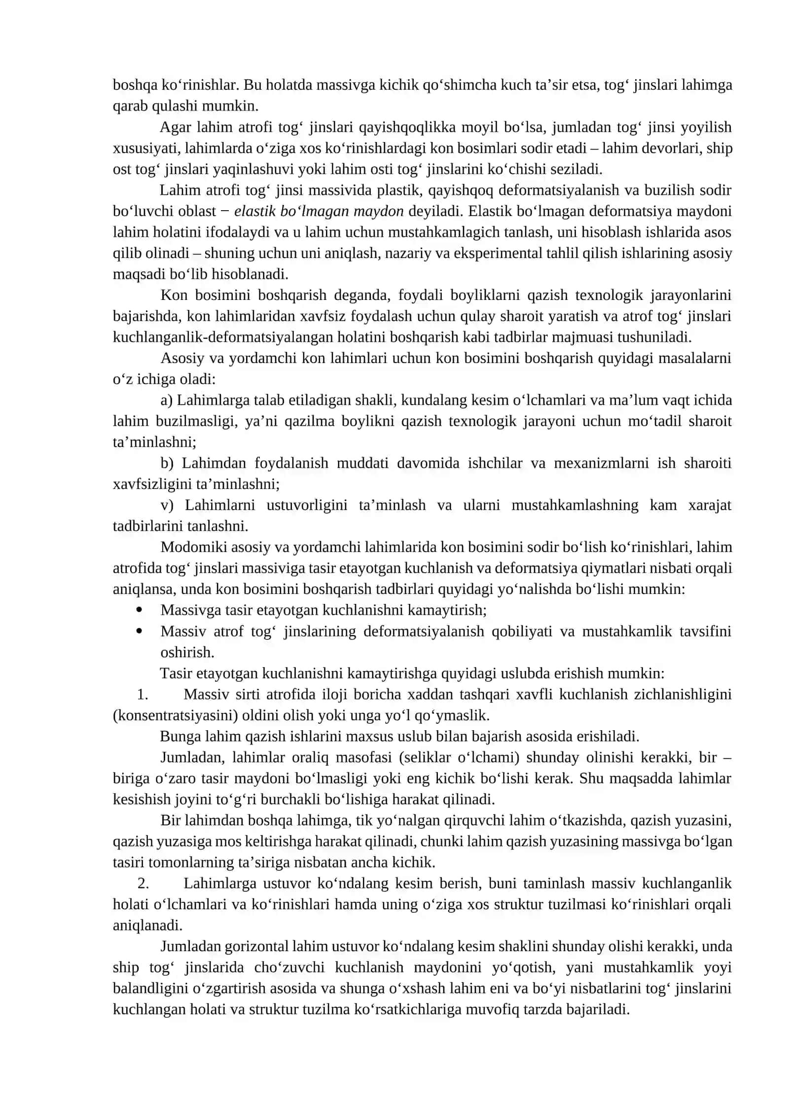 Kon bosimi va lahimlar 2