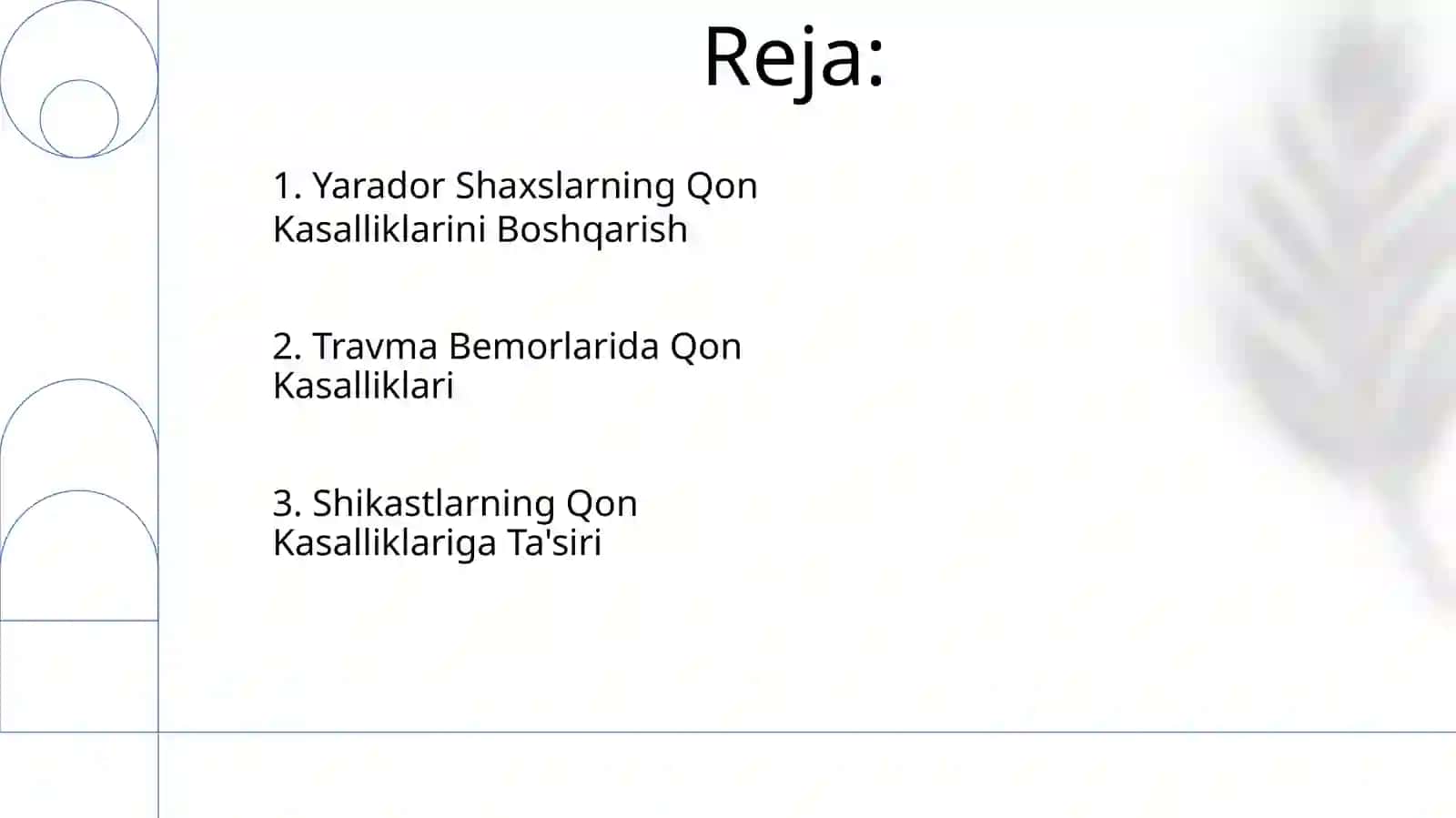 Yaradorlarda qon kasalliklari 2