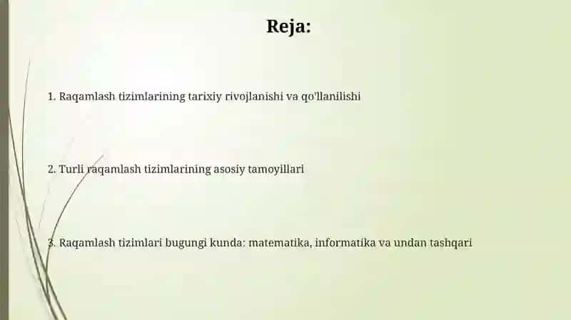 Raqamlash tizimlarining tarixiy qo'llanilishi va evolyutsiyasi 2