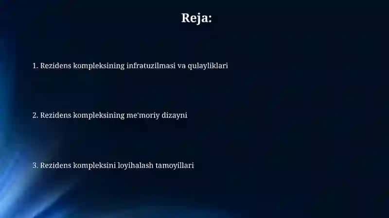 Turar joy kompelkisni loyihalash 2