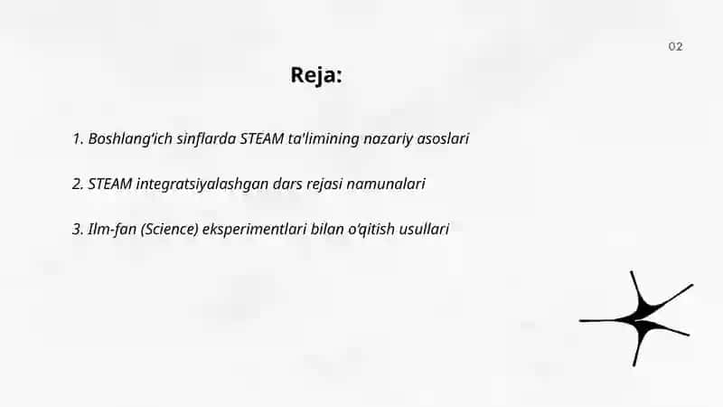 Boshlanğich sinflarda Steam talimi 2