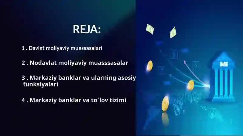Moliyaviy muassasalar 2