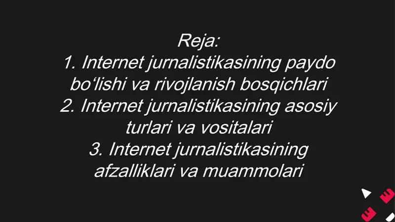 Internet jurnalistikasi 2