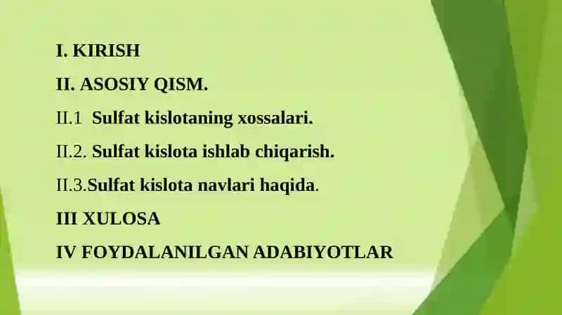 SULFAT KISLOTA 2