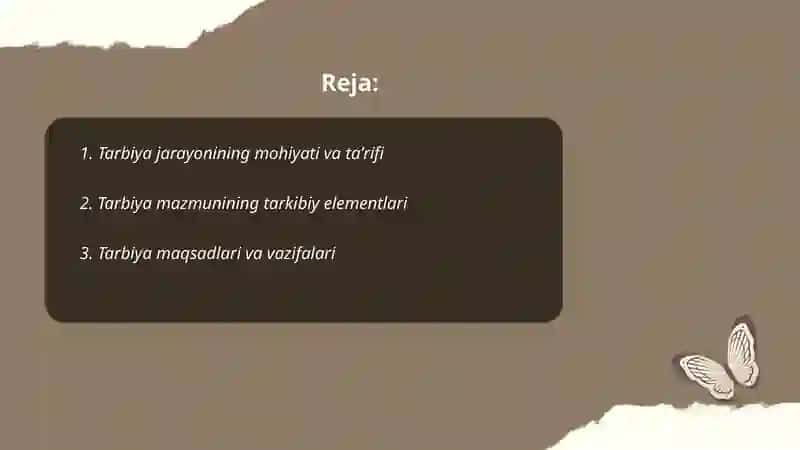 Tarbiya jarayonining mohiyati va taʼrifi 2