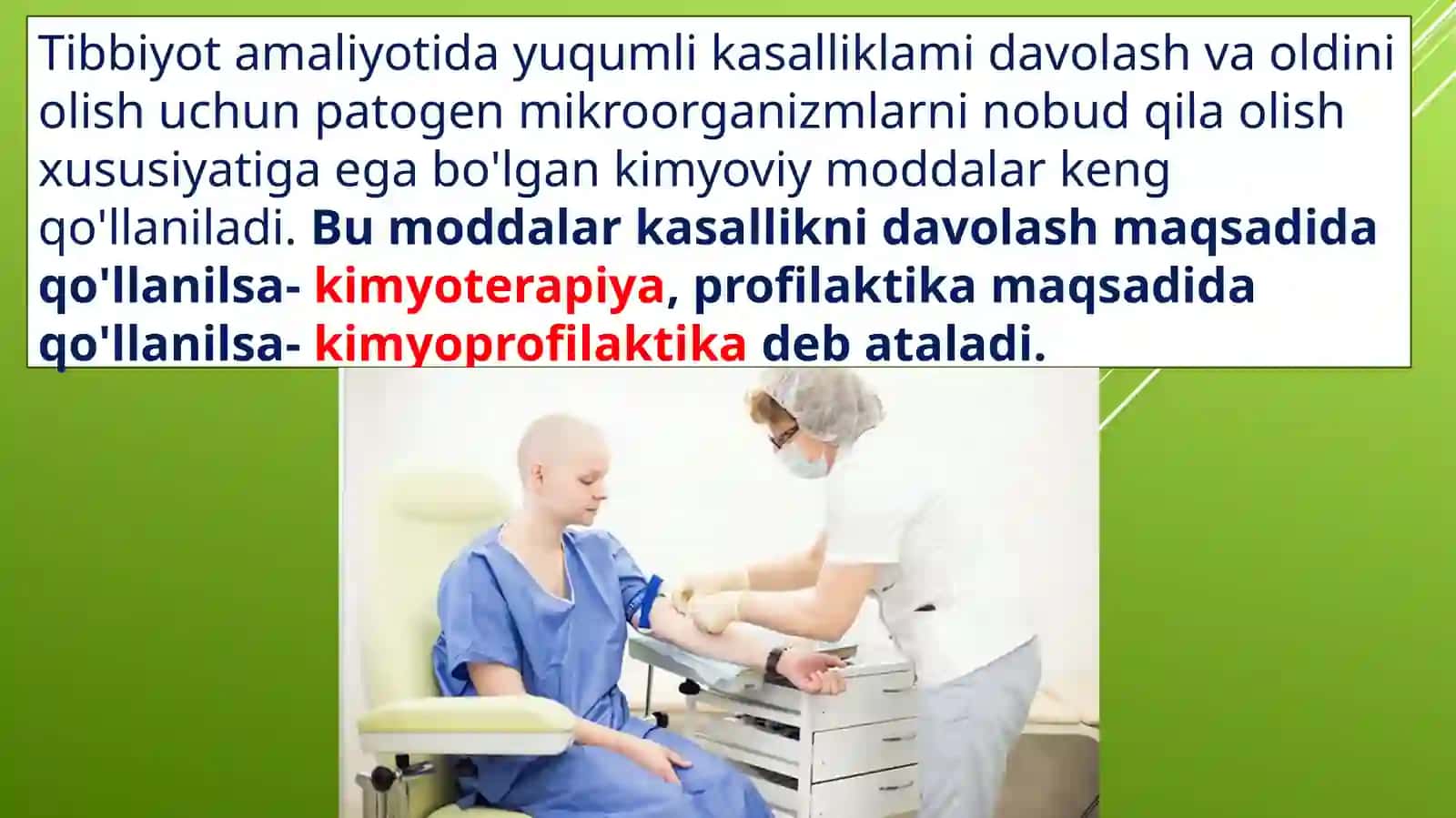 Kimyoterapevtik preparatlar va antibiotiklar 2