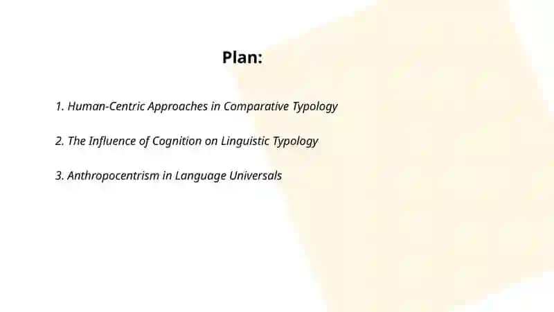 Interrelation of comparative typology with anthropocentric trends of linguistics. Typology in modern trends of linguistics 2