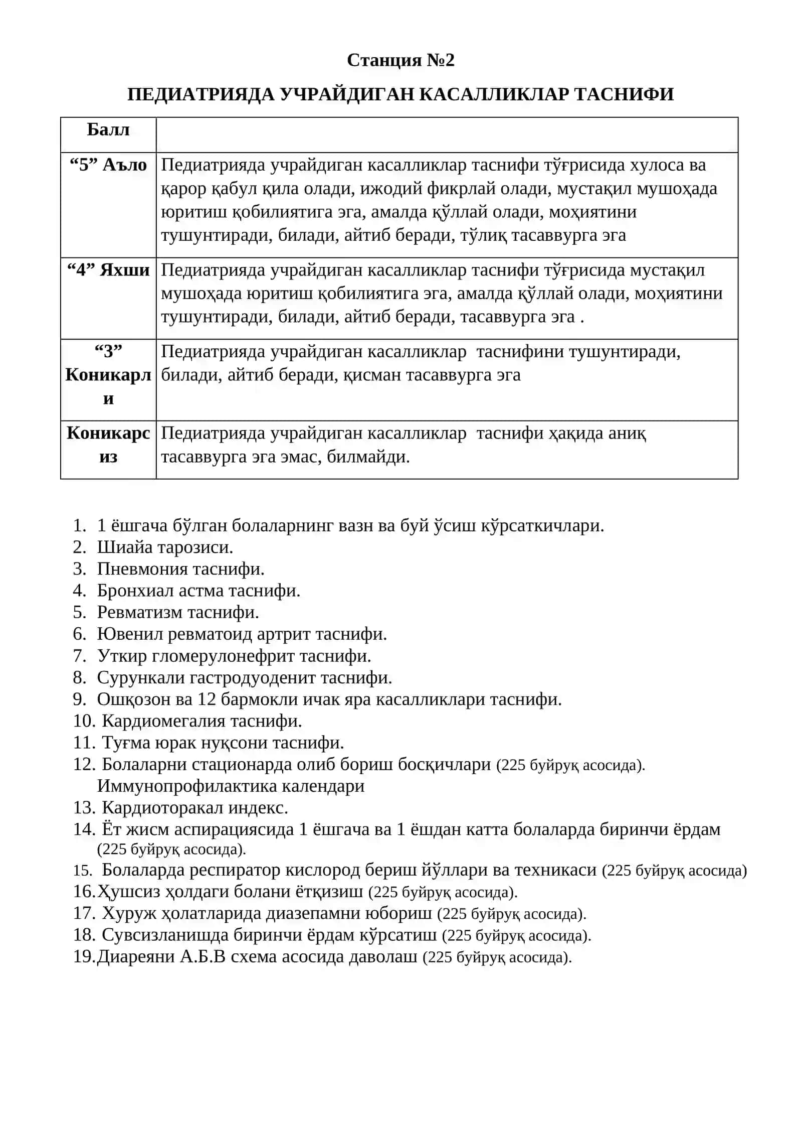 Болаларда учрайдиган касалликлар этиопотогенези 2