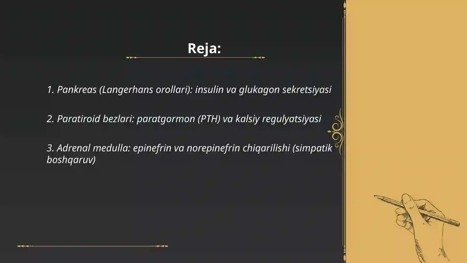 Ichki sekretsiya bezlari 2