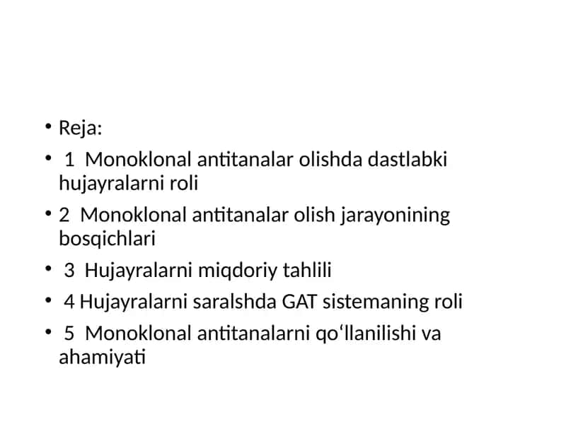 Monoklonal antitanalar 2