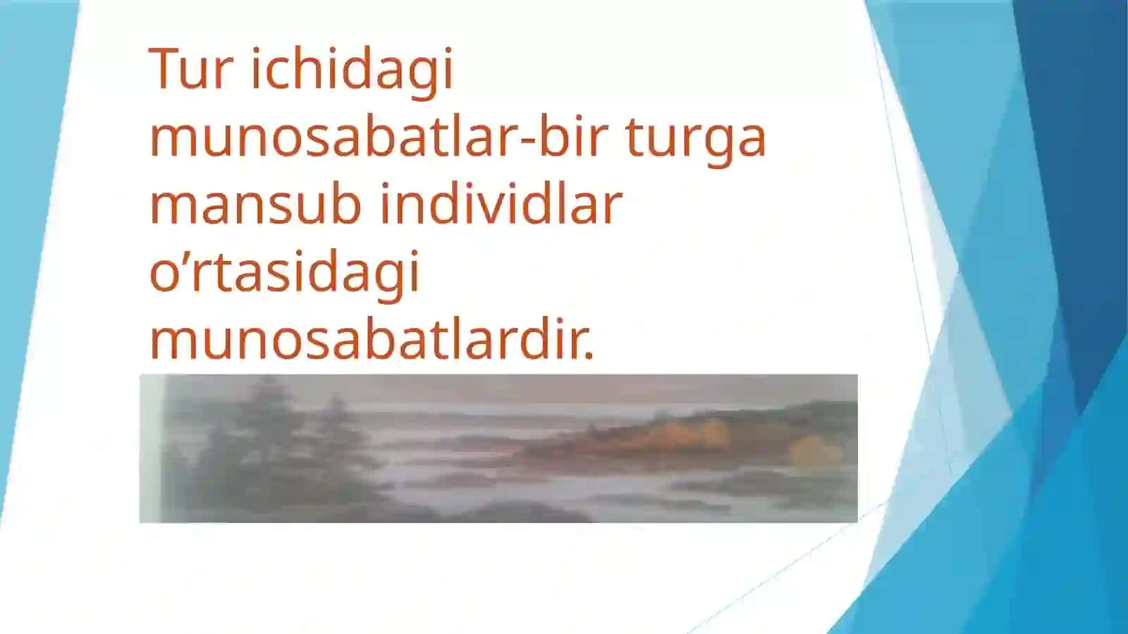 Muhitning biotiko millari 2