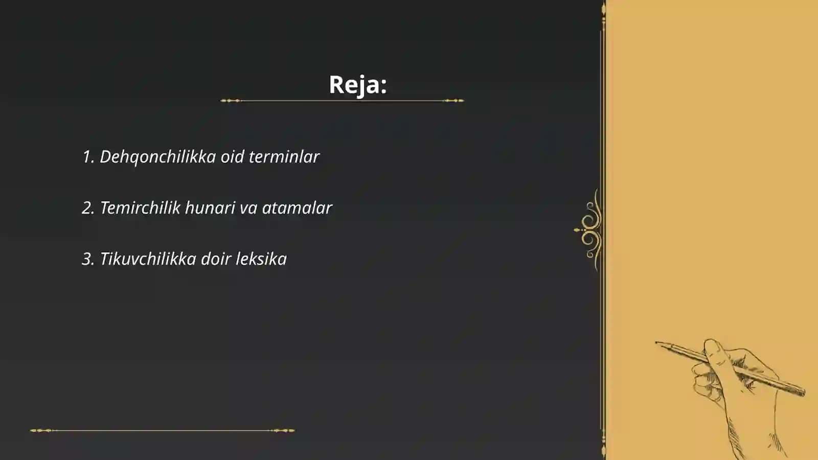 O'zbek shevalarida kasb hunarga oid leksika 2
