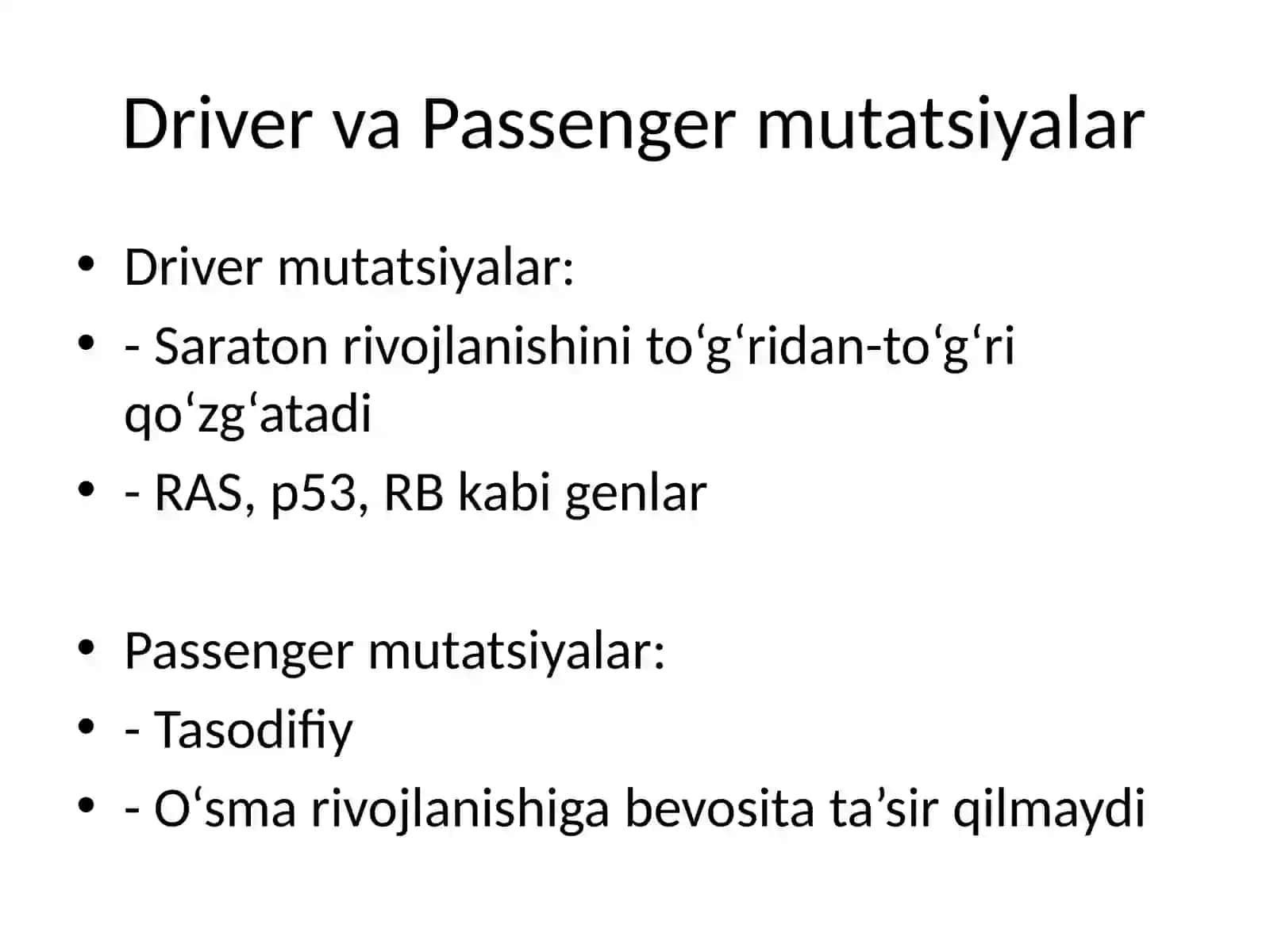 Molekulyar Onkogenez 2