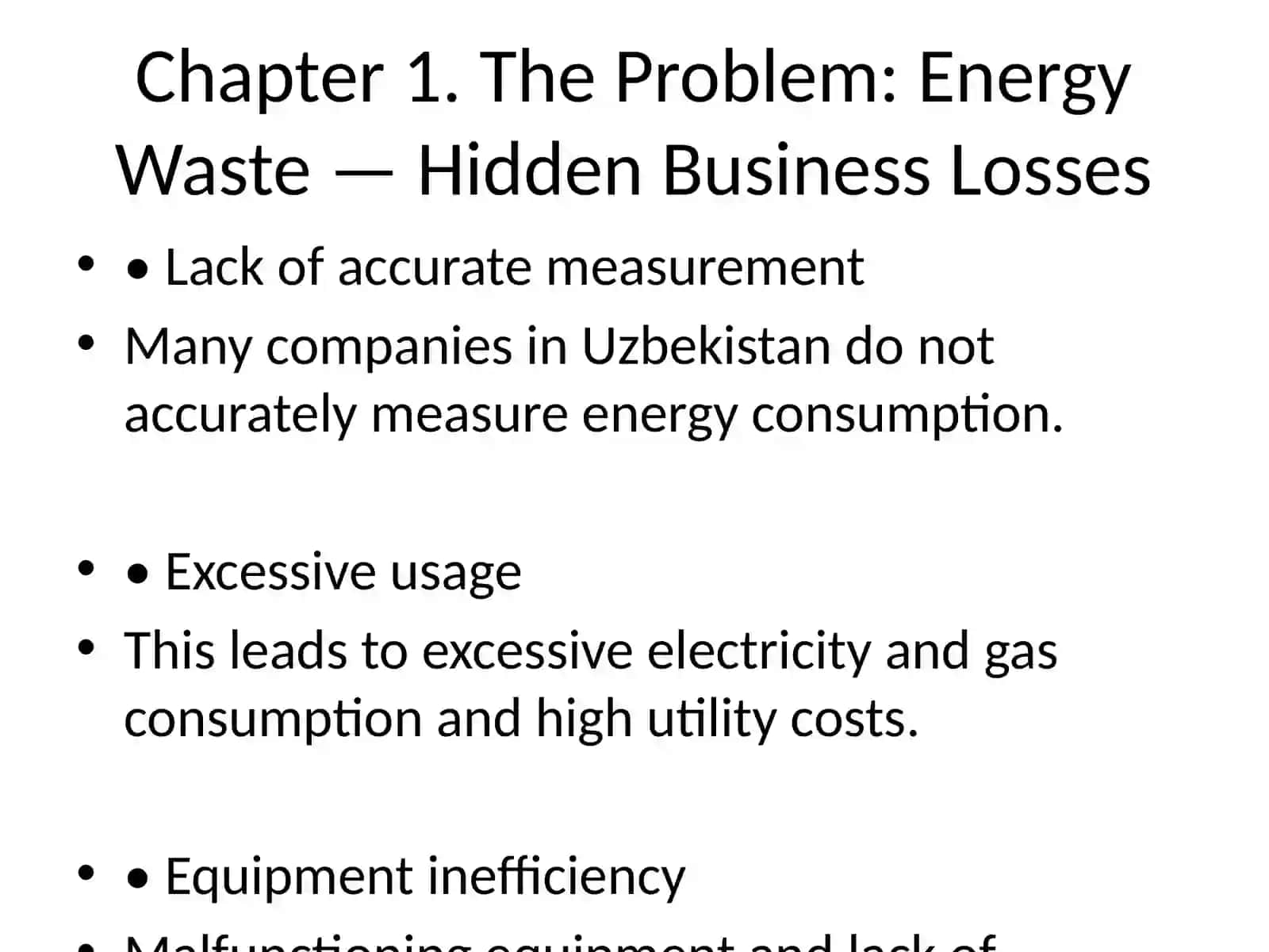Energy Saving — Managing the Future 2