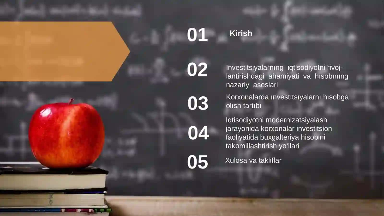 Investitsiyalarni jalb etish hisobi 2
