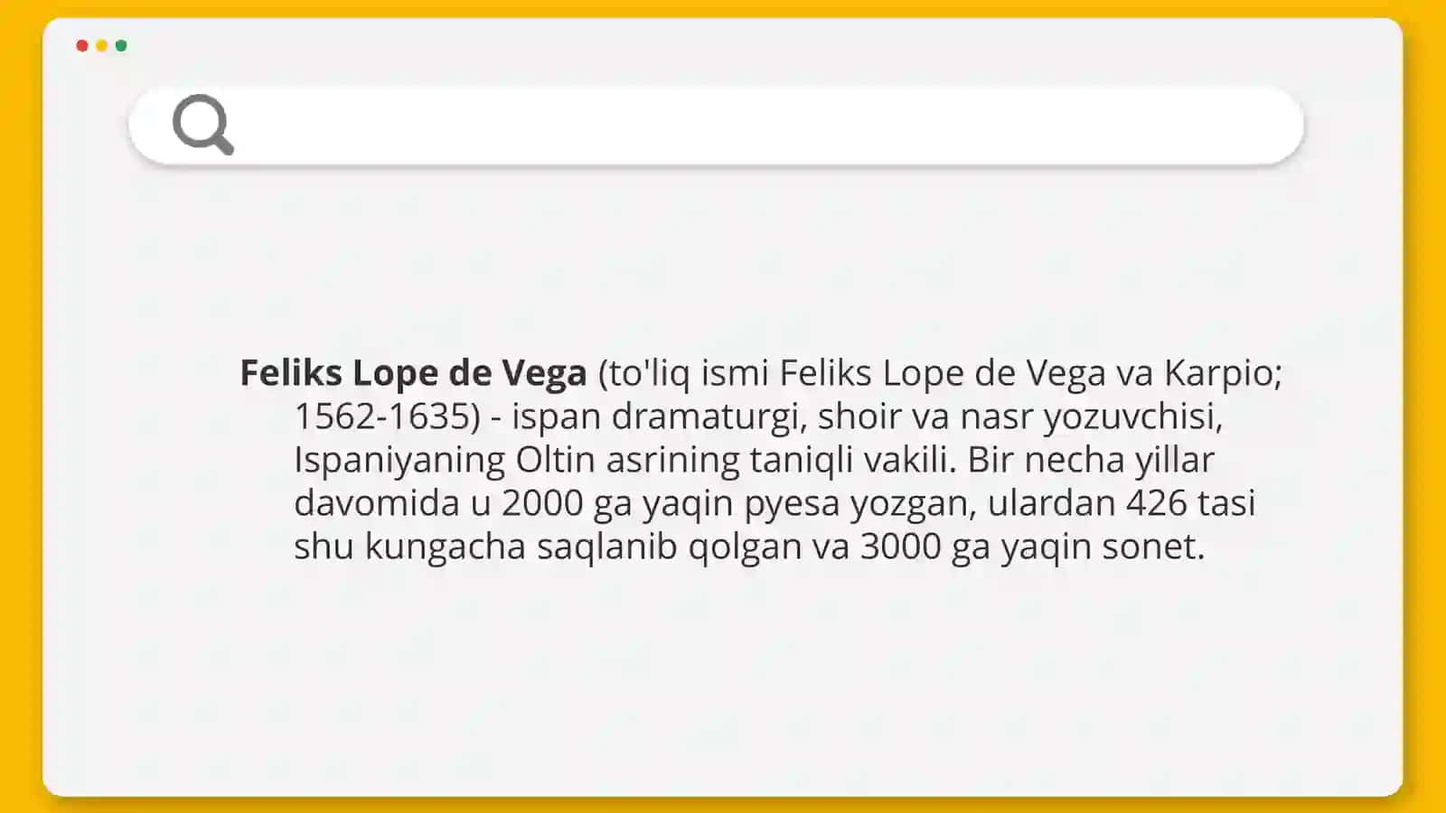 Ispaniya klassiszimi.Lope deVega ijodi 2