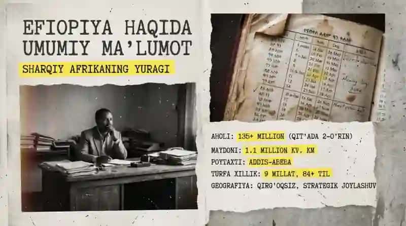 Efiopiya Sharqiy Afrikaning Durdonasi 2