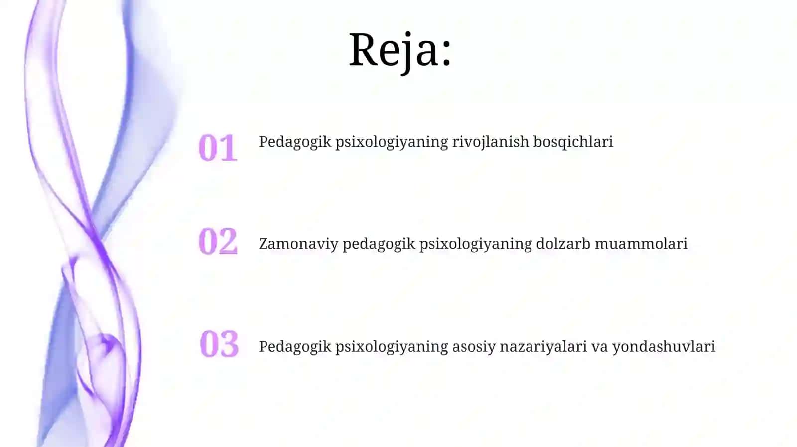 Pedagogik Psixologiyaning Rivojlanish Bosqichlari 2