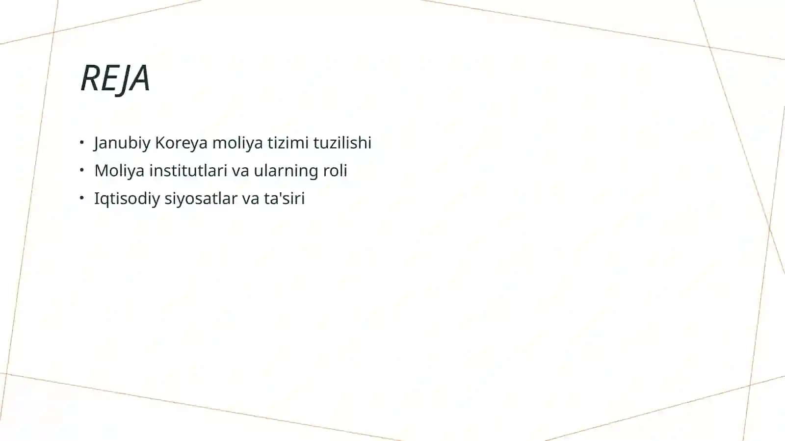 Janubiy Korea moliya tizimi 2