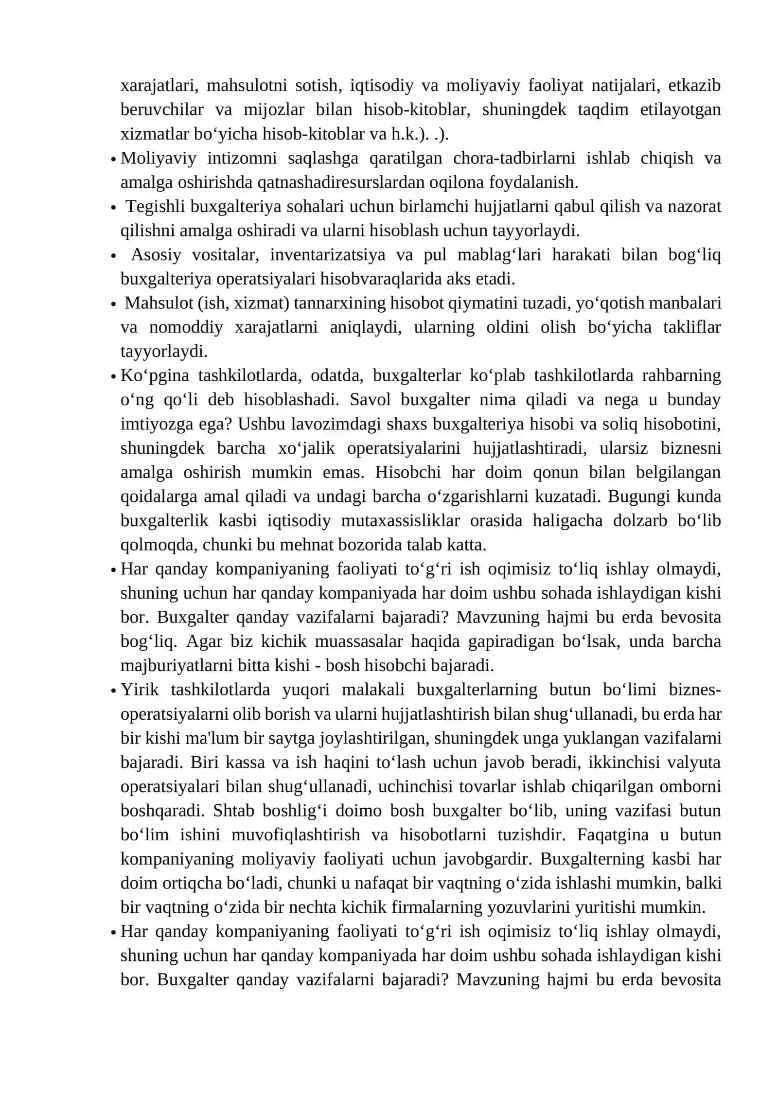 Buxgalterlik ishiga raxbarlik qilish 2