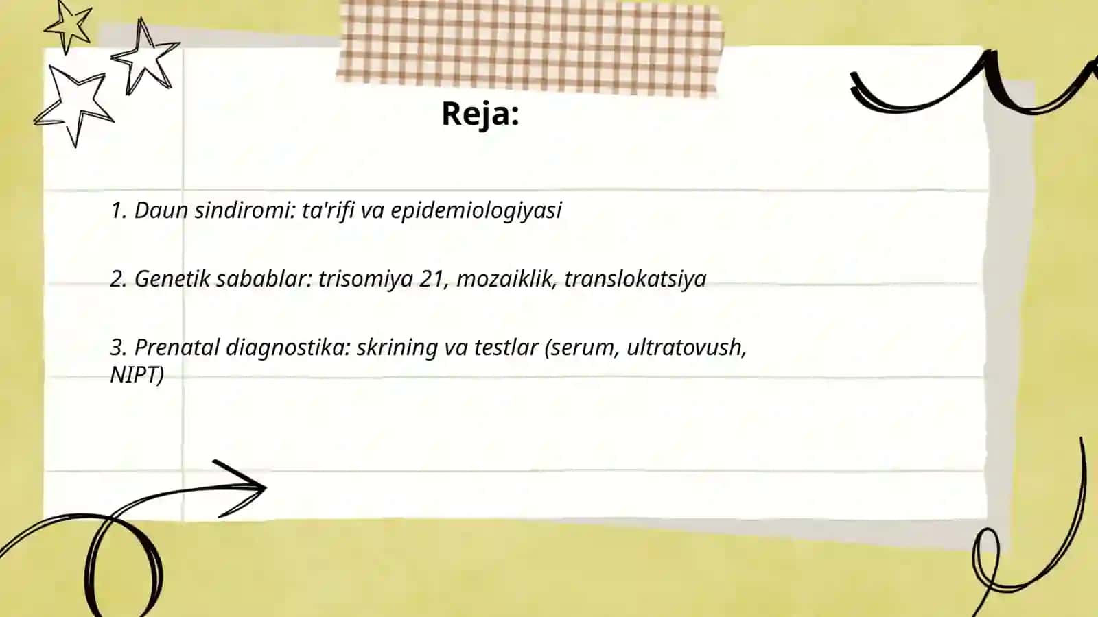 Daun sindiromi: ta'rifi va epidemiologiyasi 2