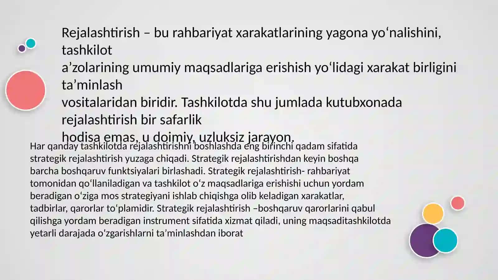 Mavzu: Kutubxona- axborot faoliyatini rejalashtirish 2