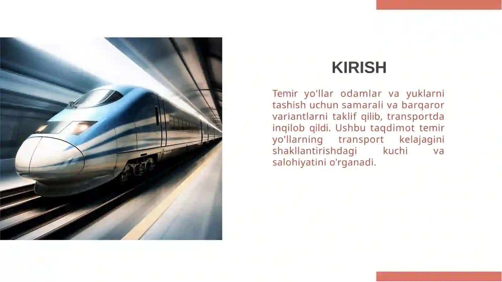 TEMIRYO'LLAR TARIXI 2