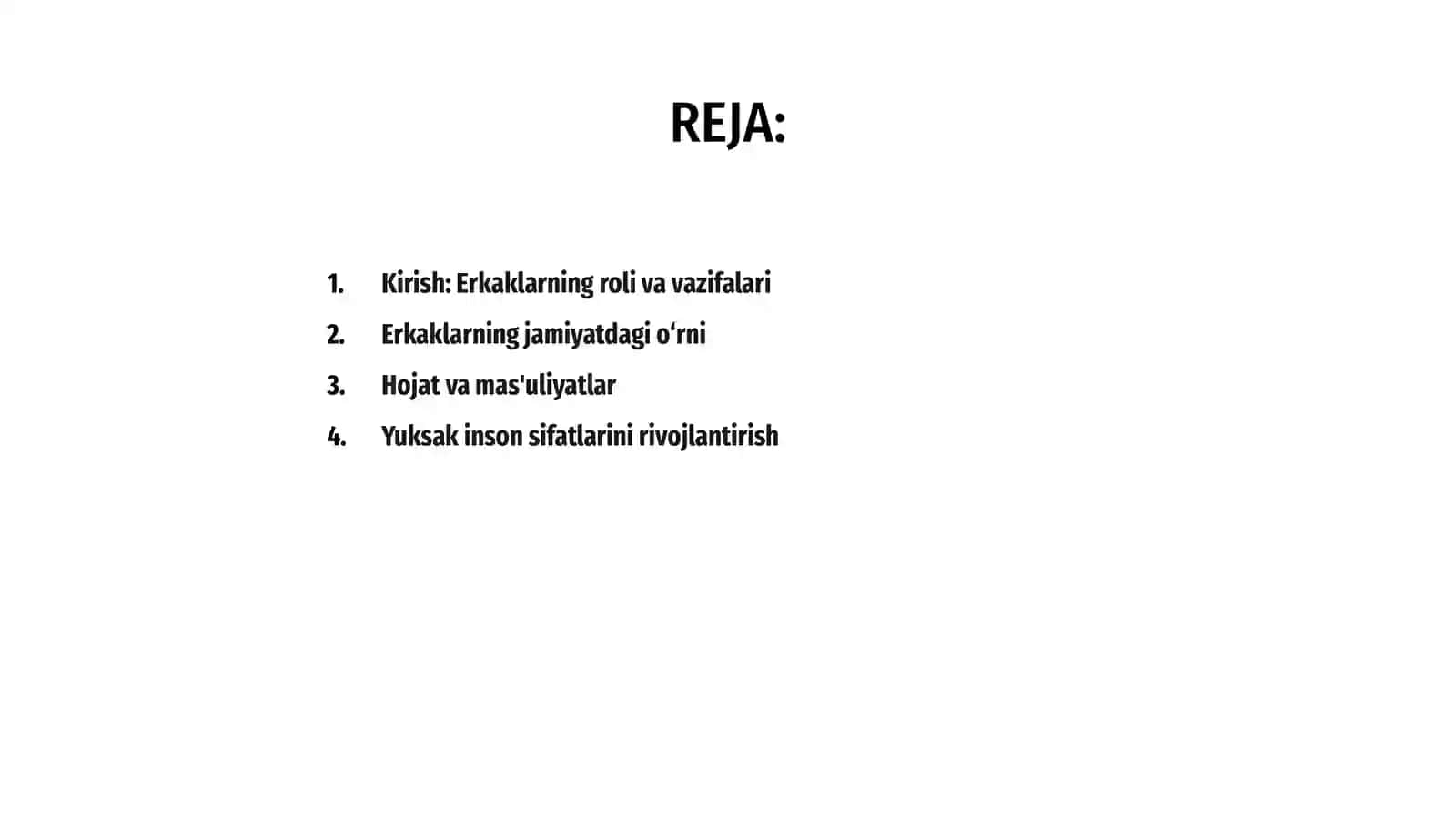 Erkaklarning jamiyatdagi o‘rni 2