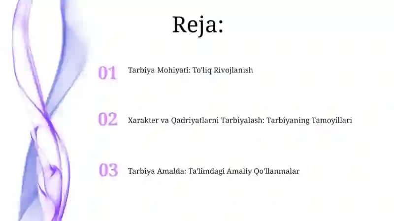 Tarbiya fanining mazmun-mohiyati 2