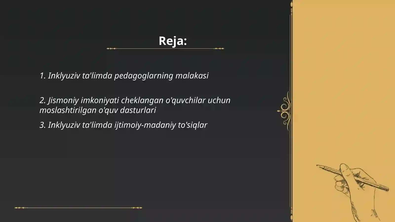 Inklyuziv ta'limda pedagoglarning malakasi 2