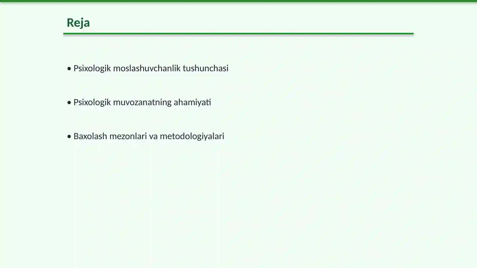 Psixologik moslashuvchanlik va muvozanatini baxolash mezonlari 2