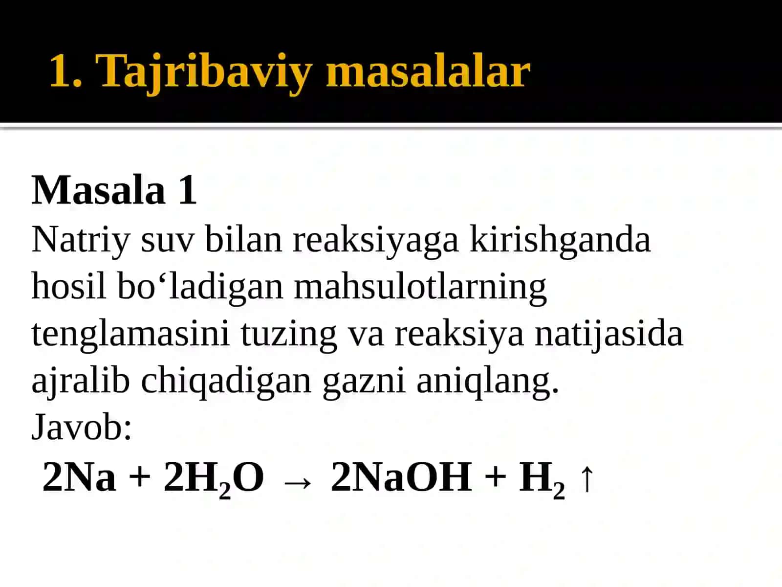 Ishqoriy metallar va Ishqoriy yer metallar 2