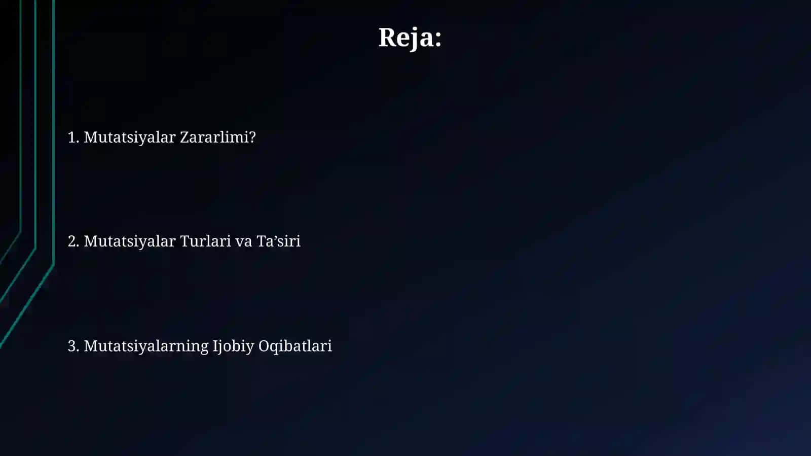 Mutatsiyalar Zararlimi? 2