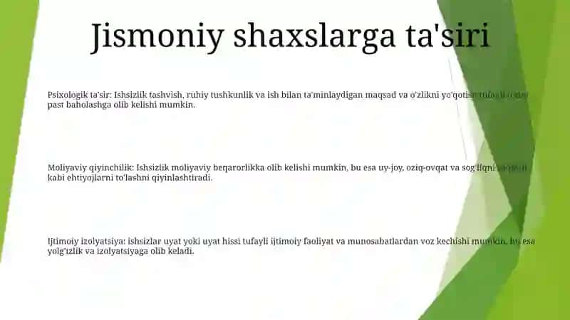 Ishsizlik 2