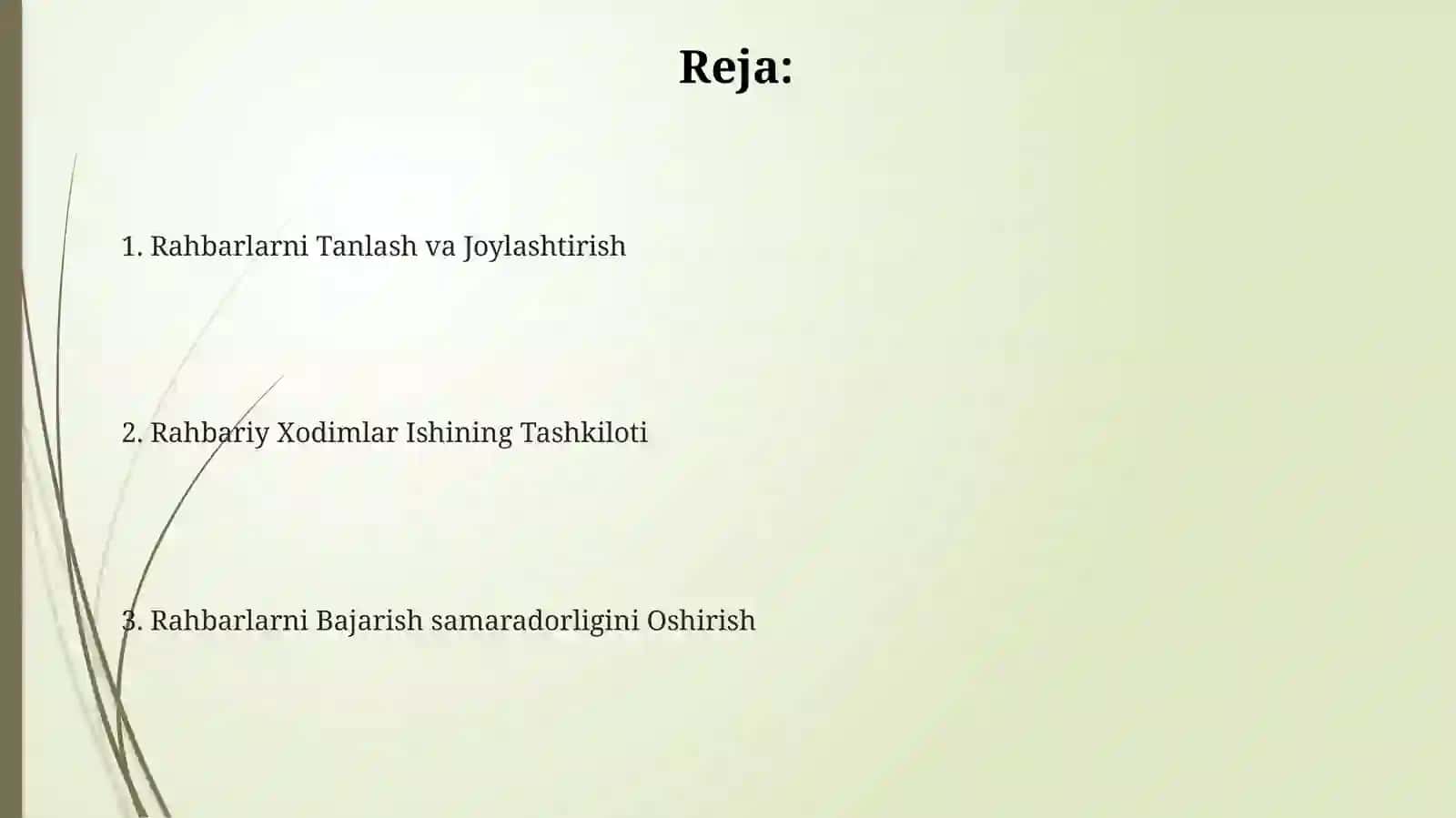 Rahbariy Xodimlar Ishining Tashkiloti 2