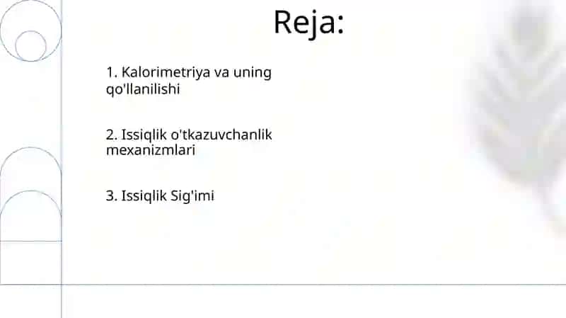Issiqlik miqdori 2