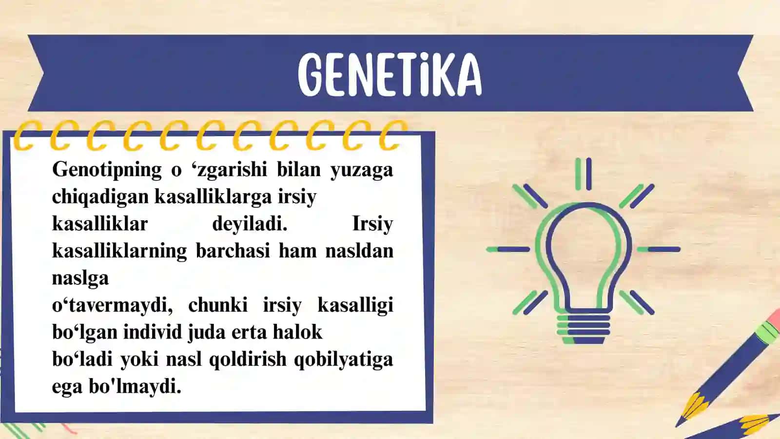 Irsiy kasalliklar 2