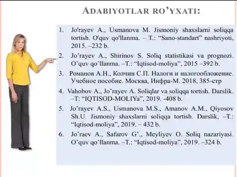 SOLIQLAR VA SOLIQQA TORTISH FANIGA KIRISH 2