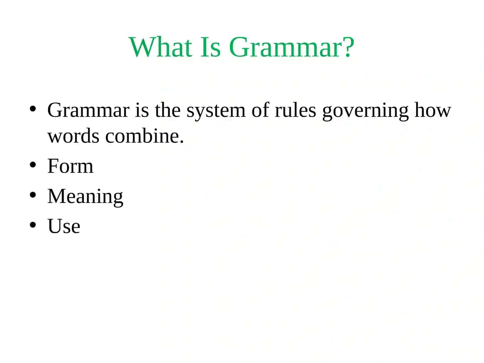 Teaching Grammar 2